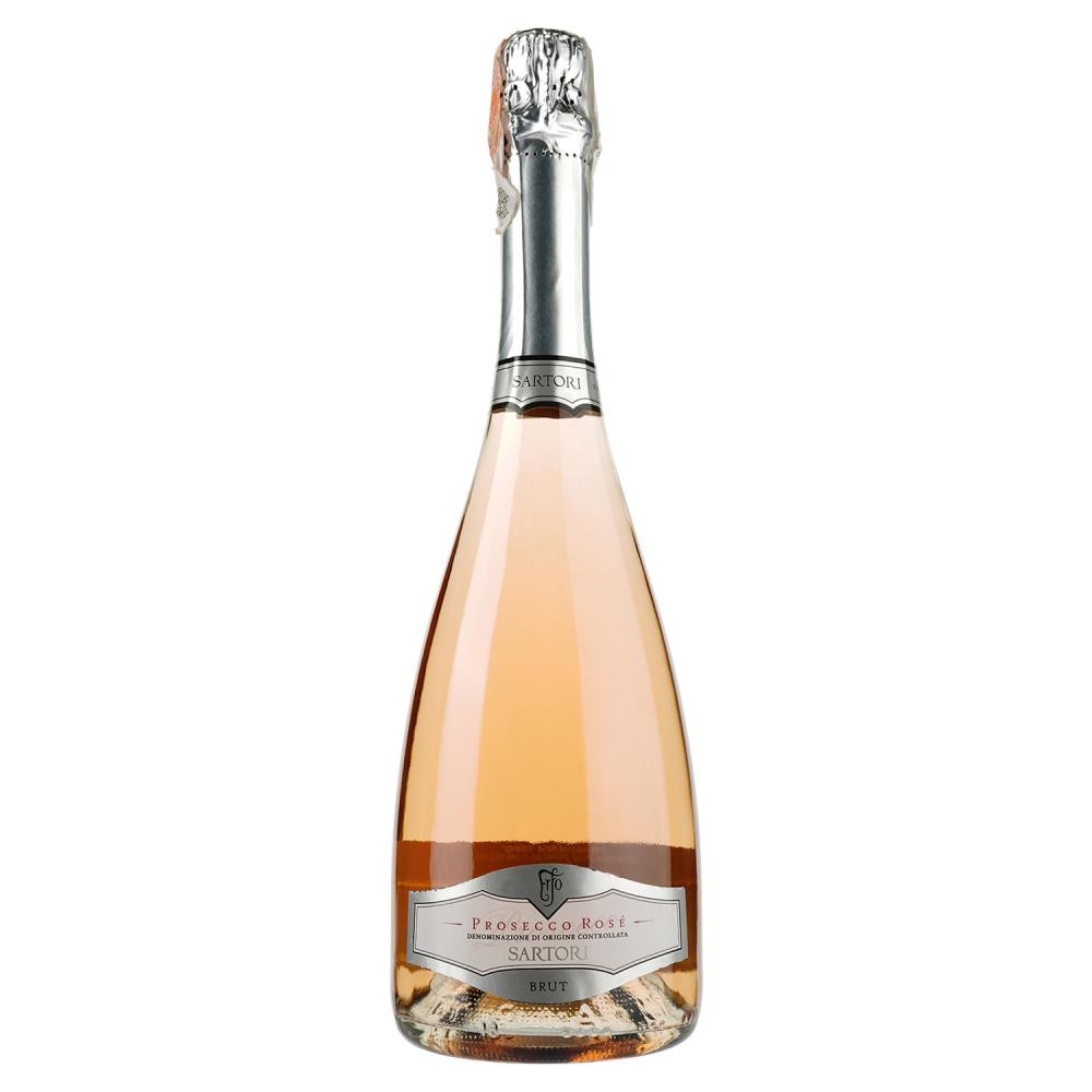 Sartori Вино ігристе  Prosecco Rose Brut, 0,75 л (8005390046418) - зображення 1