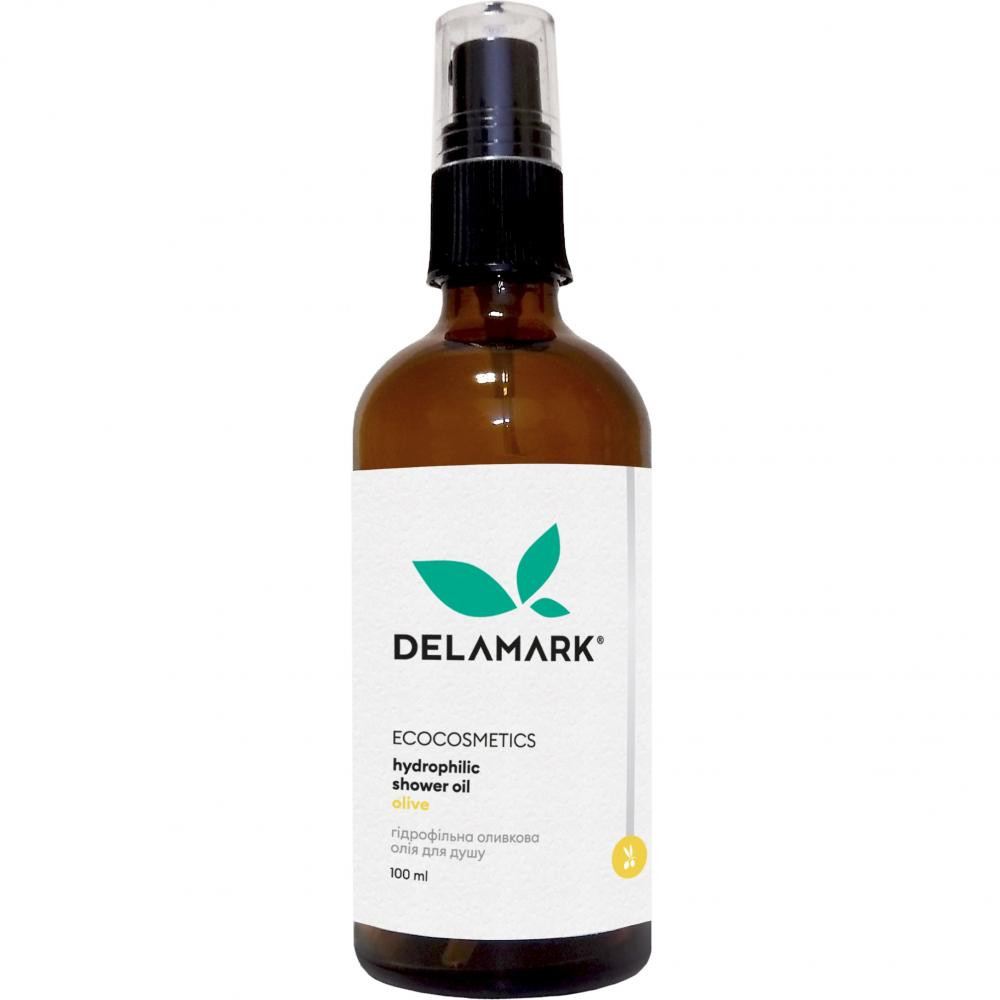 Delamark Гідрофільна олія  для душу оливкова 100 мл (4820152332622) - зображення 1