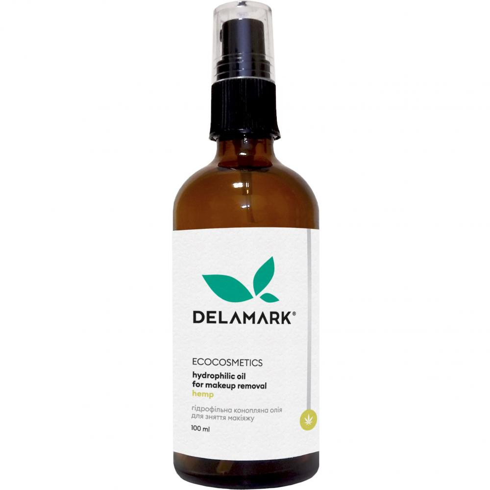 Delamark Гідрофільна олія  для зняття макіяжу конопляна 100 мл (4820152332646) - зображення 1