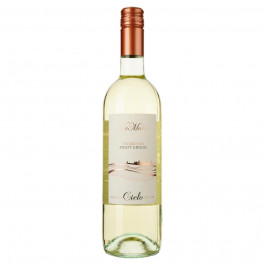   Cielo e Terra Viamare Trebbiano-Pinot Grigio Puglia IGT, біле, сухе, 12%, 0,75 л (8008900008845)