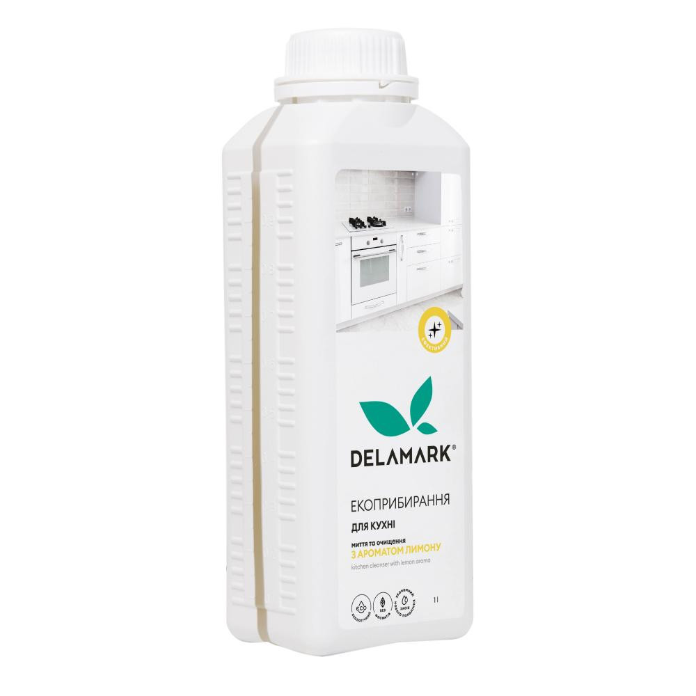 Delamark Универсальное средство для мытья кухни De La Mark с ароматом лимона 1 л (4820152331953) - зображення 1