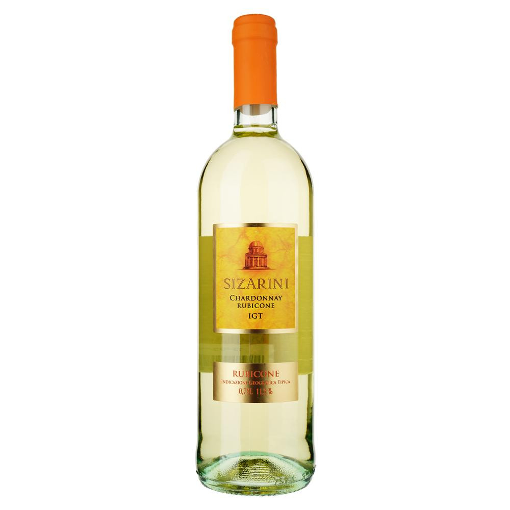 Sizarini Вино Chardonnay белое сухое 0.75 л 11% (8006393309159) - зображення 1