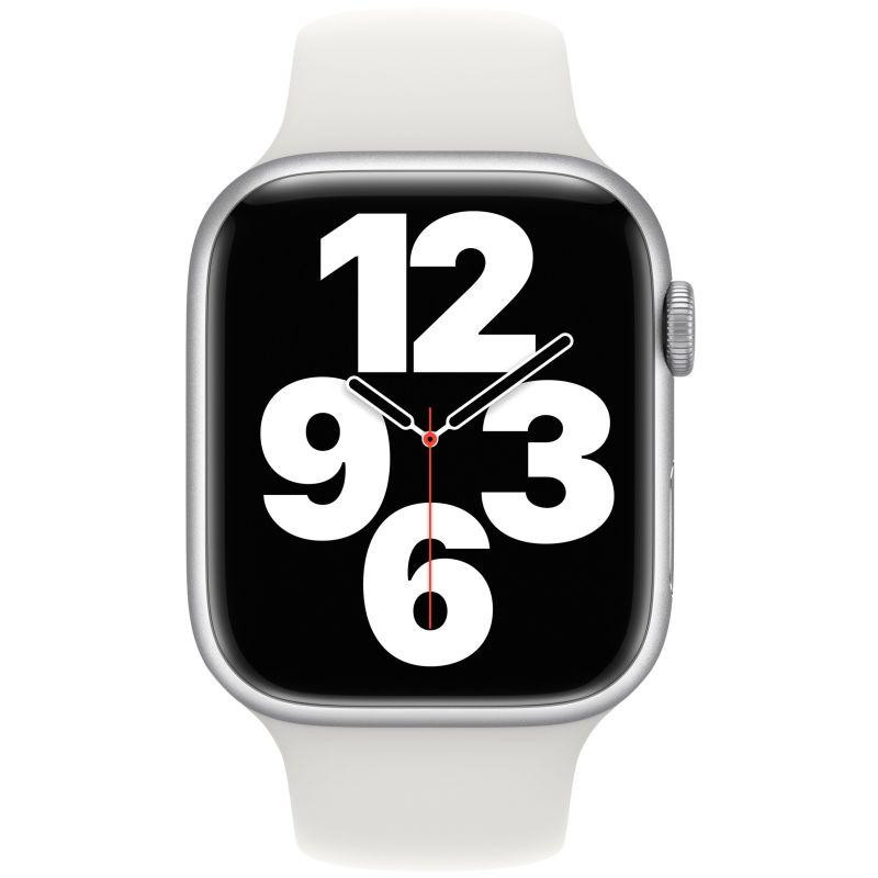 Apple Watch 45 mm Sport Band White (MP7F3) - зображення 1