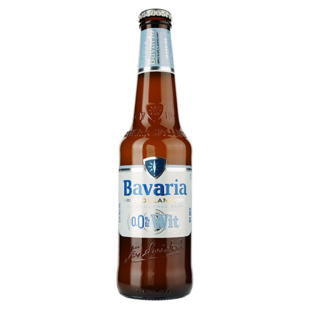 Bavaria Пиво  WIT, безалкогольне, світле, нефільтроване, 0,33 л (8714800022460) - зображення 1