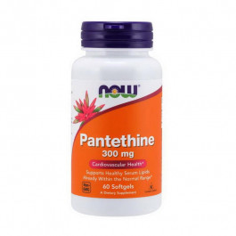 Now Pantethine 300 mg 60 softgels