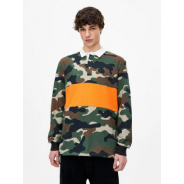   Pull&Bear Поло  XAZ304075QTQI M Мілітарі (DD8000005827314)