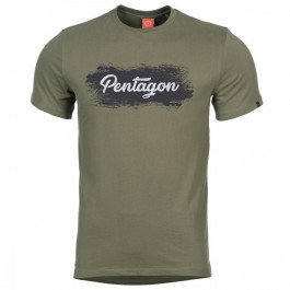 Pentagon Футболка T-Shirt  Grunge - Olive Green S