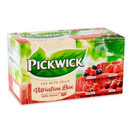 Pickwick Чай чорний  Асорті з ягодами 4х5х1,5 г, 30 г (8711000684047)