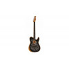 Fender AMERICAN ACOUSTASONIC TELECASTER BLACK PAISLEY LTD - зображення 1