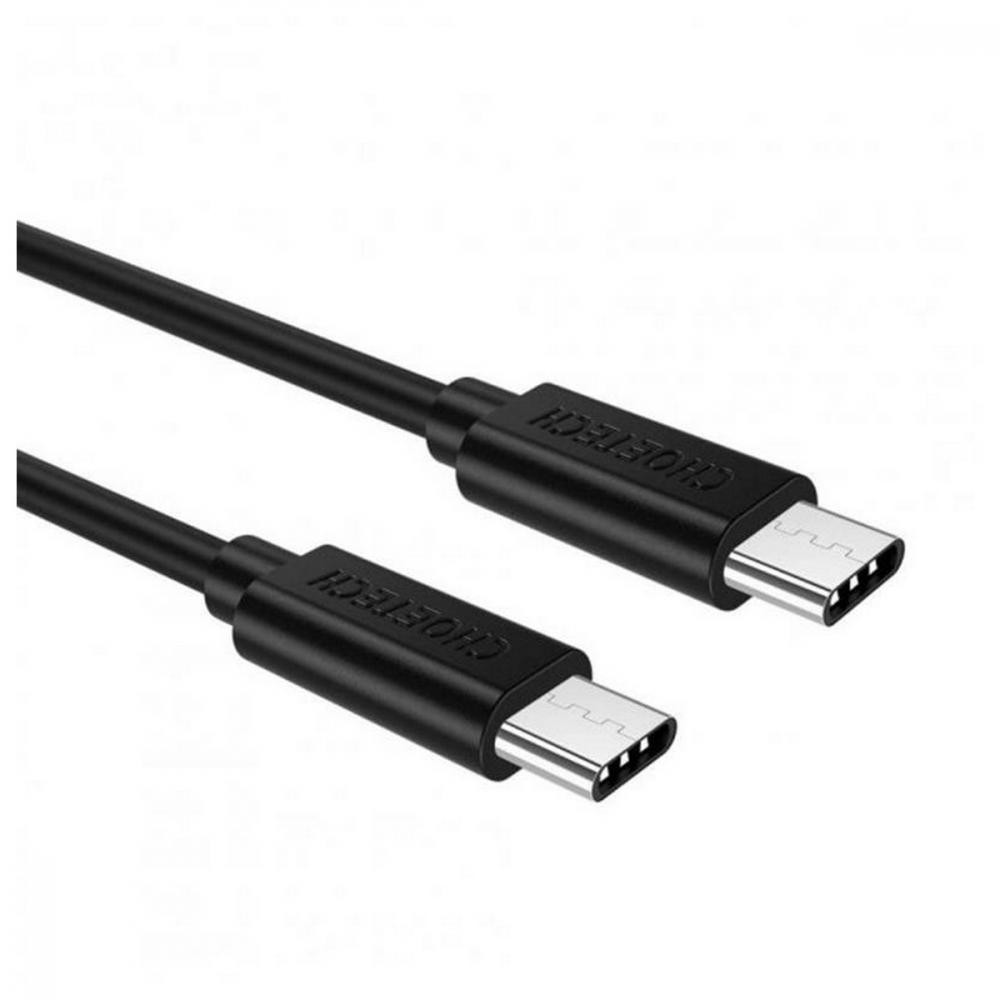 Choetech USB Type C to USB Type C 3m Black (CC0004) - зображення 1