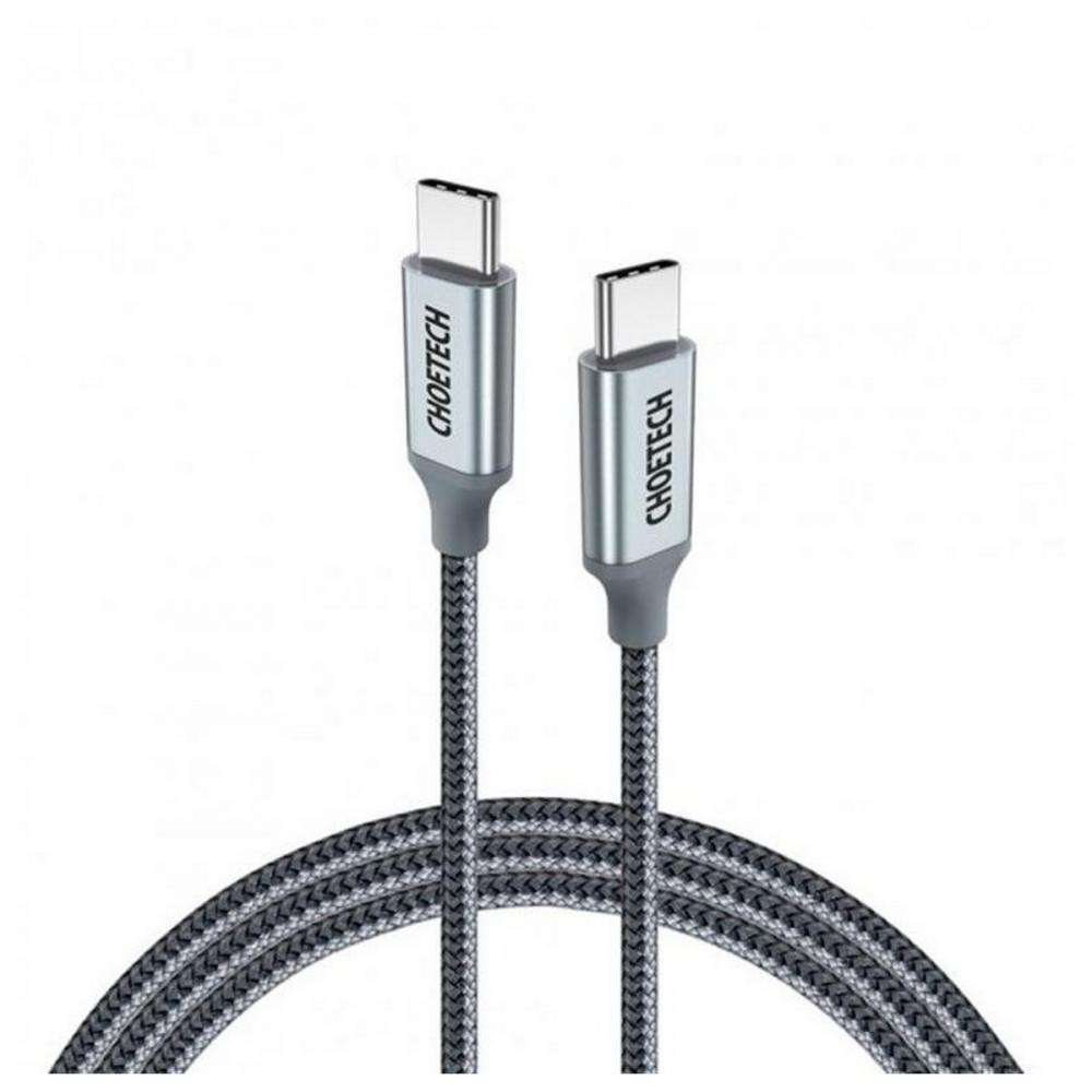 Choetech USB Type-C to USB Type-C 1.8m Black (XCC-1002) - зображення 1