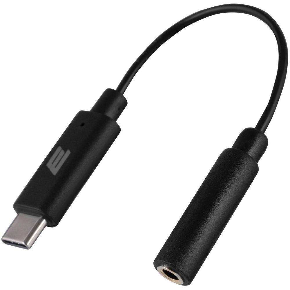 2E USB Type-C to 3.5mm Black (2E-MAC010) - зображення 1