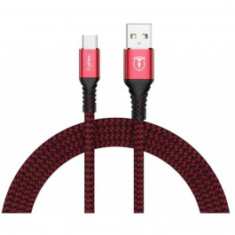 T-PHOX USB Cabel to USB-C Jagger 1m Red (T-C814 red)