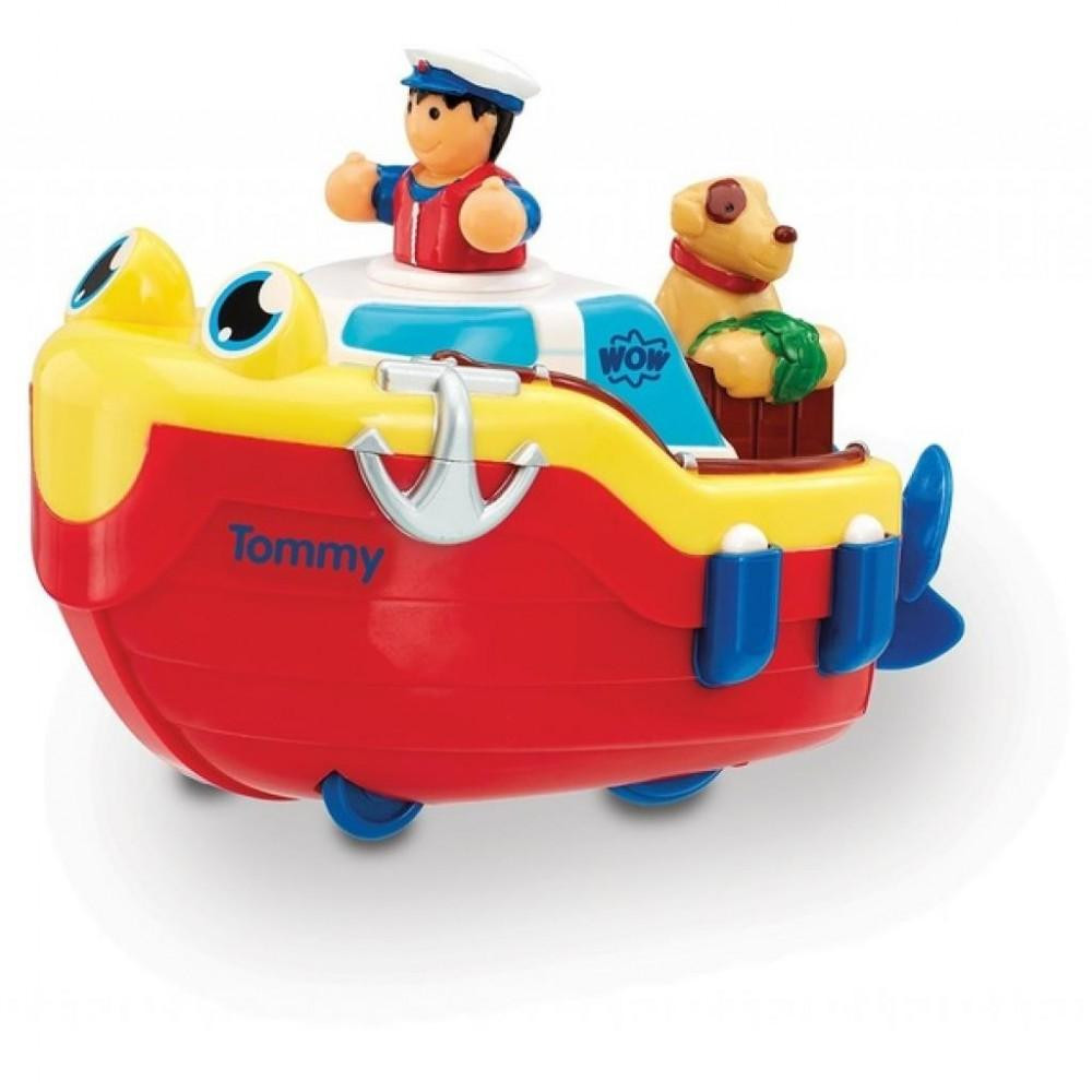WOW Tommy Tug Boat bath toy Буксир Томми (04000) - зображення 1