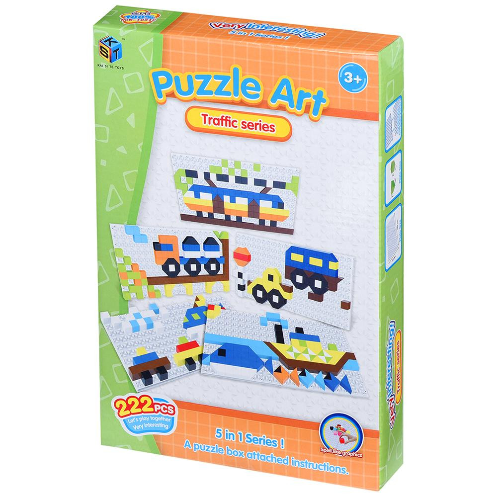 Same Toy Puzzle Art Traffic Serias (5991-4Ut) - зображення 1