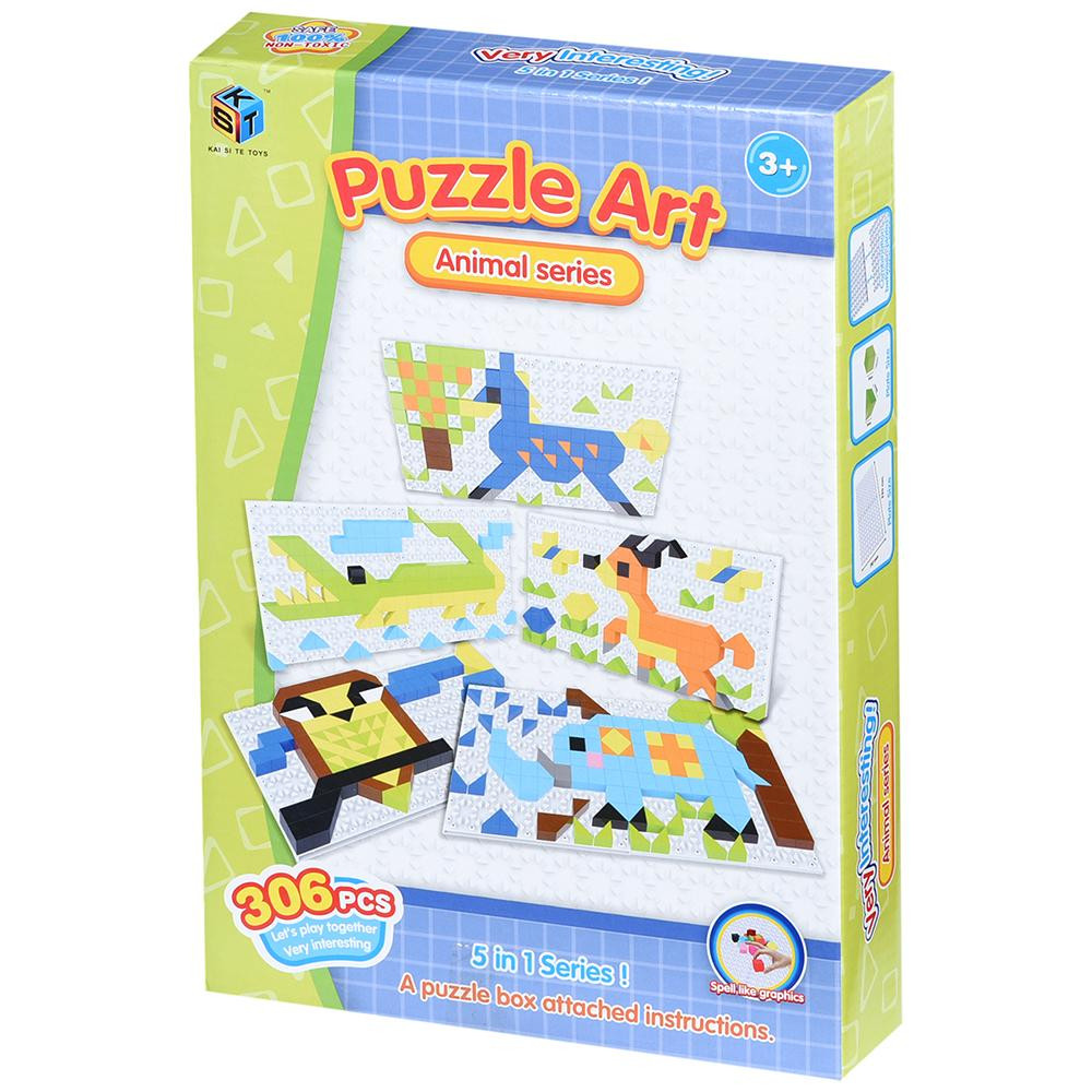 Same Toy Puzzle Art Animal Serias (5991-6Ut) - зображення 1