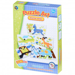 Same Toy Puzzle Art Animal Serias (5991-6Ut)