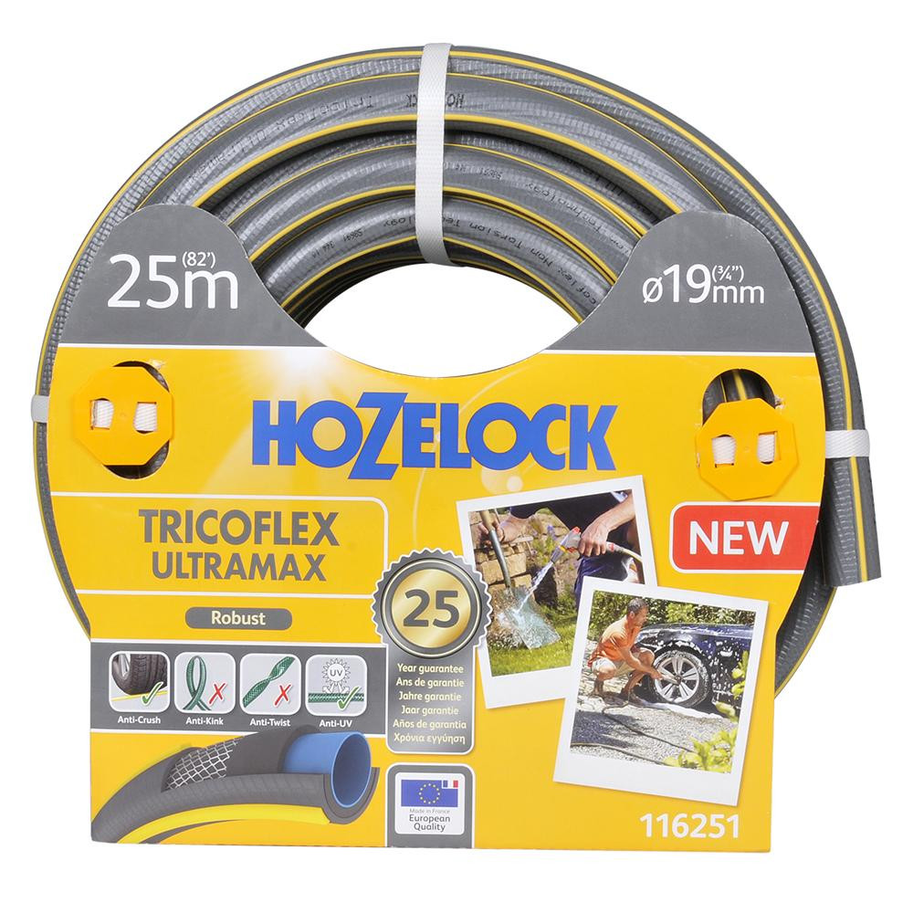Hozelock Шланг для поливу d19мм 25м Tricoflex Ultraмax 116251 (7058) - зображення 1
