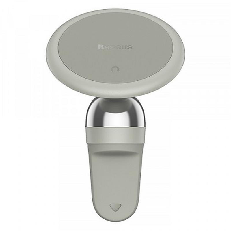 Baseus C01 Magnetic Phone Holder Air Outlet Version Creamy White (SUCC000102) - зображення 1