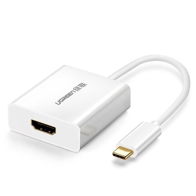 UGREEN USB-C to HDMI v1.4 White (40273) - зображення 1