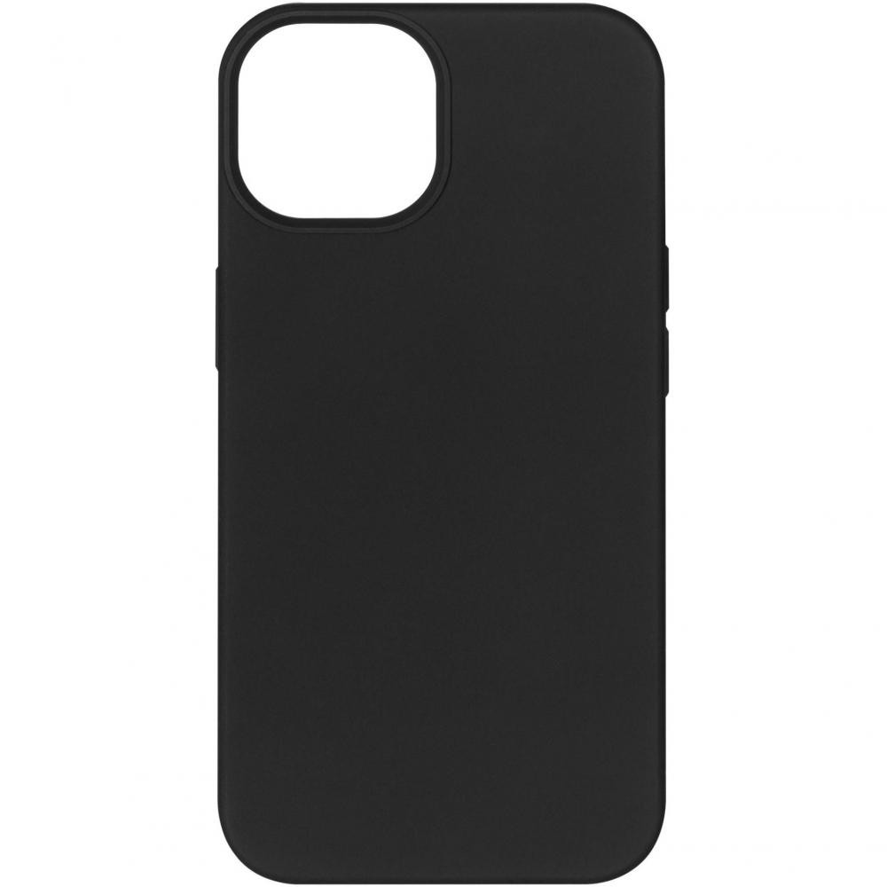 2E Basic для Apple iPhone 14 Liquid Silicone Black (2E-IPH-14-OCLS-BK) - зображення 1