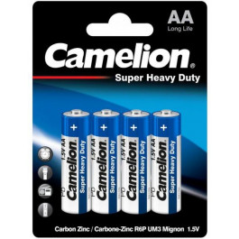 Camelion AA bat Zinc-Carbon 4шт Blue Series (R6P-BP4B)