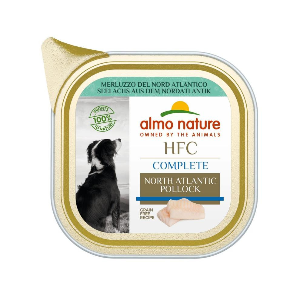 Almo Nature HFC Dog Complete північноатлантичний минтай, 85 г (8001154002546) - зображення 1