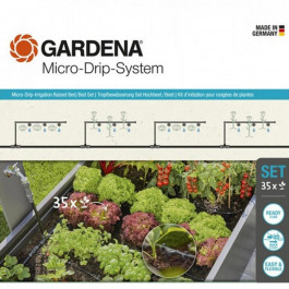 Gardena Комплект поливу Micro-Drip-System Raised Bed Set для високих грядок (13455-20)