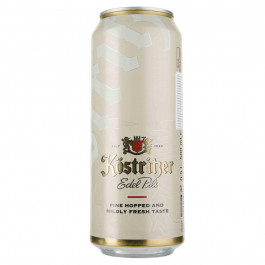 Kostritzer Пиво  Edel Pils, світле, 4,8%, з/б, 0,5 л (4014964021076)