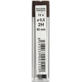 Koh-i-noor Грифелі для механічних олівців 2Н, 0.5 мм (4152.2 Н) (4152.2H)