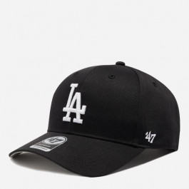 47 Brand Кепка  Mvp  Los Angeles Dodgers Raised Bas B-Rac12Ctp-Bka One Size Черный/Серый (194602042855)