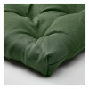 IKEA МАЛИНДА Подушка на стілець, зелена, 40/35х38х7 см (405.773.11) - зображення 3