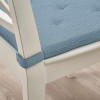 IKEA Подушка на стілець JUSTINA, сіро-блакитна, 42/35x40x4 см (605.675.99) - зображення 2