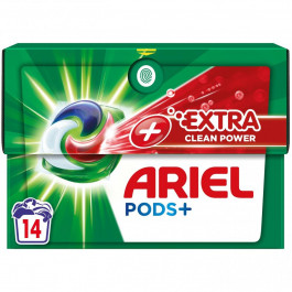 Ariel Капсули для прання  Pods All-in-1 + Сила екстраочищення 14 шт. (8700216296755)