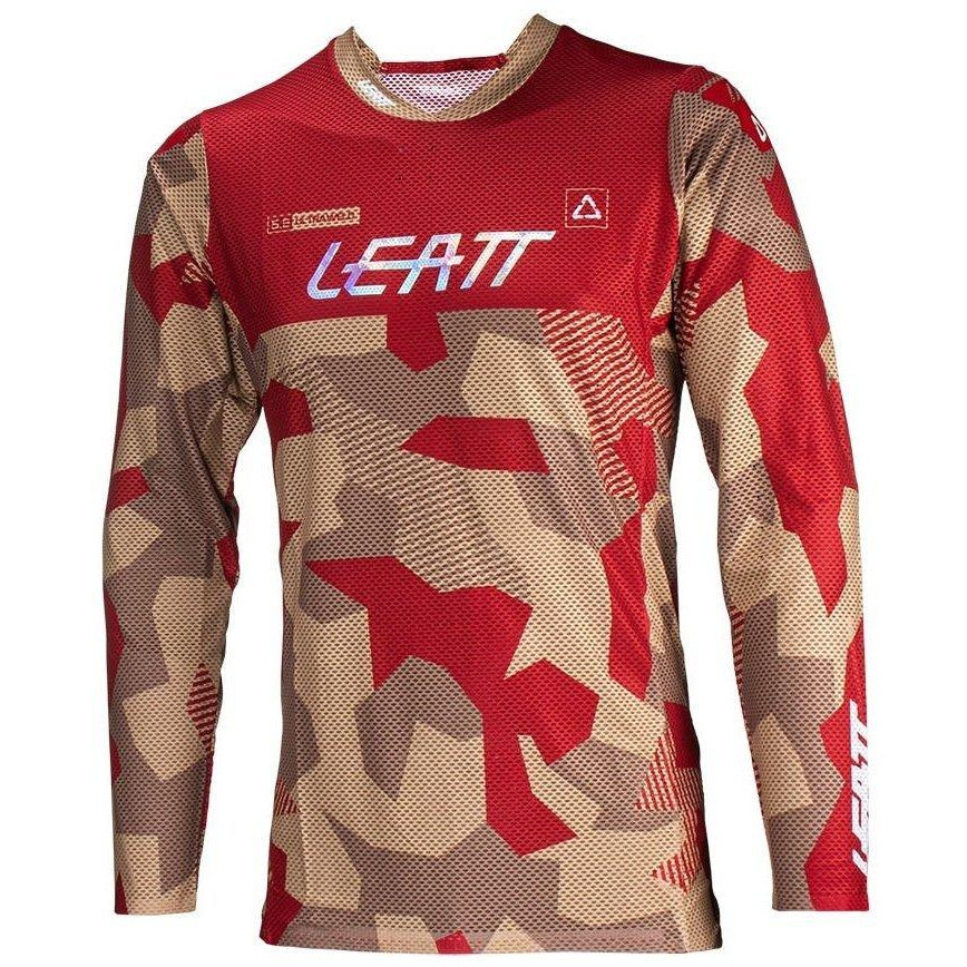 LEATT Джерсі LEATT Jersey Moto 5.5 UltraWeld Ruby Stone L - зображення 1