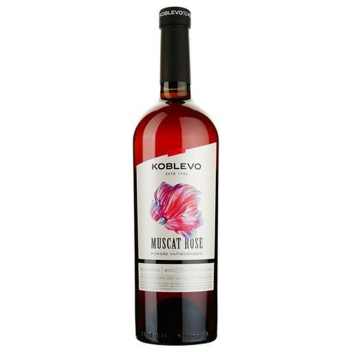Коблево Вино  Бордо Мускат рожеве напівсолодке 0.75 л 9-12% (4820004921073) - зображення 1