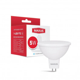 MAXUS LED MR16 5W 4100K 220V GU5.3 (1-LED-712)