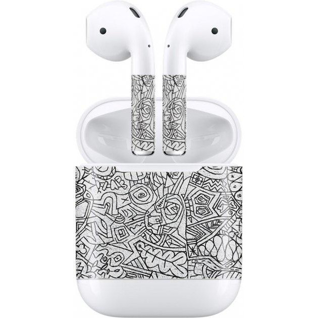 AHASTYLE Наклейки  для Apple AirPods "graphic arts" (AHA-01130-GCS) - зображення 1