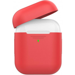 AHASTYLE Силиконовый чехол  дуо для Apple AirPods Red (AHA-02020-RED)