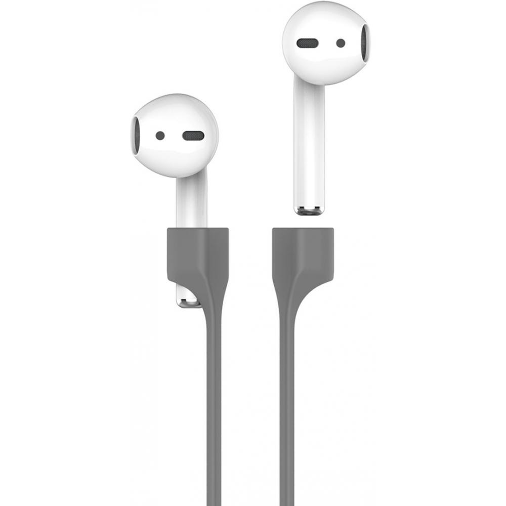 AHASTYLE Магнитный силиконовый ремешок  для Apple AirPods Gray (AHA-01740-GRY) - зображення 1