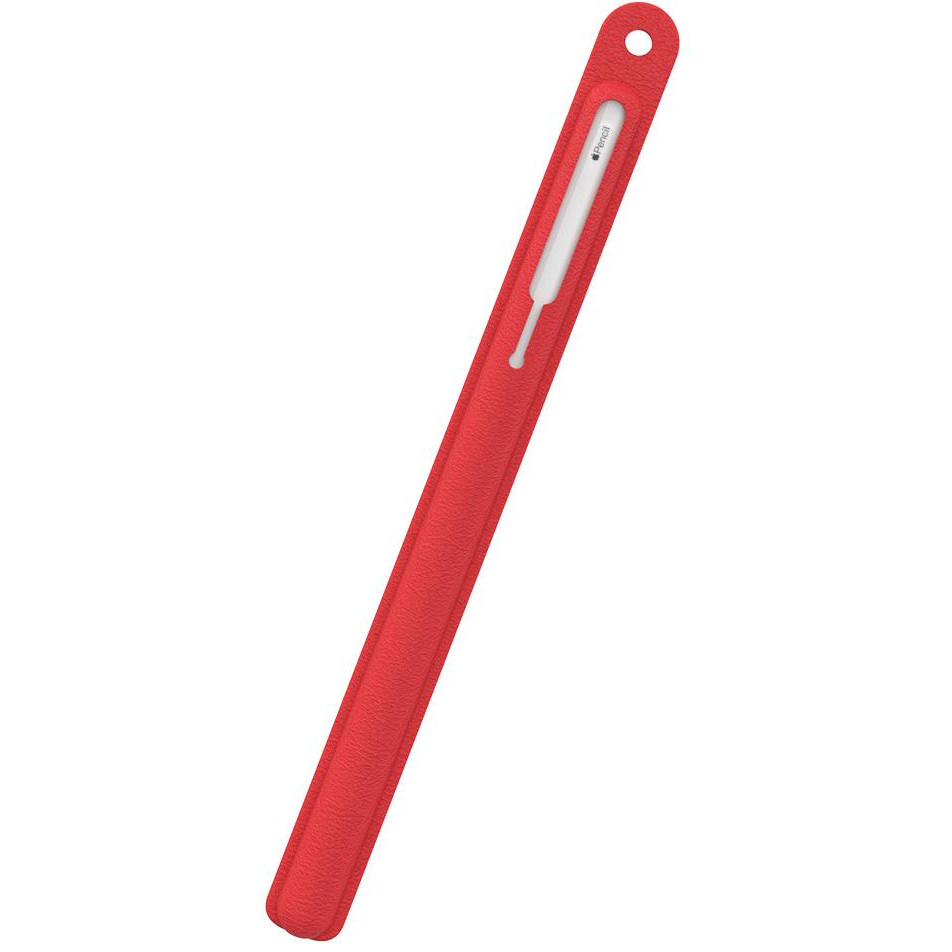 AHASTYLE Textured Silicone Sleeve for Apple Pencil 2 - Red (AHA-01800-RED) - зображення 1