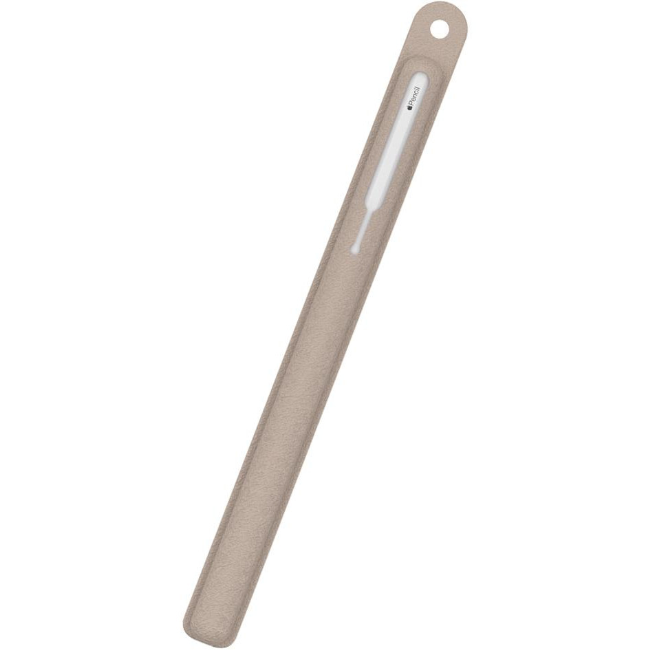 AHASTYLE Textured Silicone Sleeve for Apple Pencil 2 - Light Brown (AHA-01800-LBR) - зображення 1