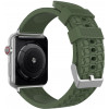 AHASTYLE Ремінець  для Apple Watch 38-40 мм Dark Olive Green (AHA-0W340-DOG) - зображення 1