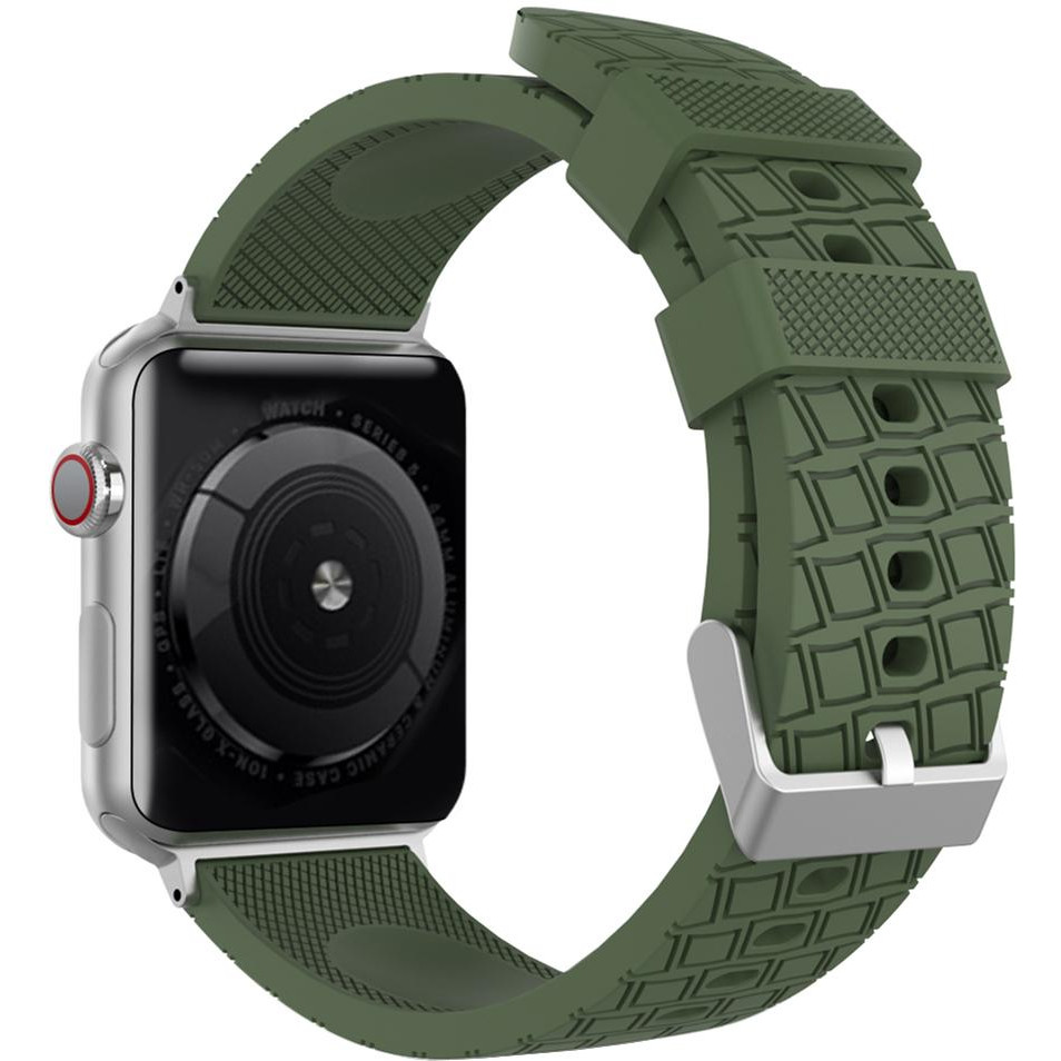 AHASTYLE Ремінець  для Apple Watch 38-40 мм Dark Olive Green (AHA-0W340-DOG) - зображення 1
