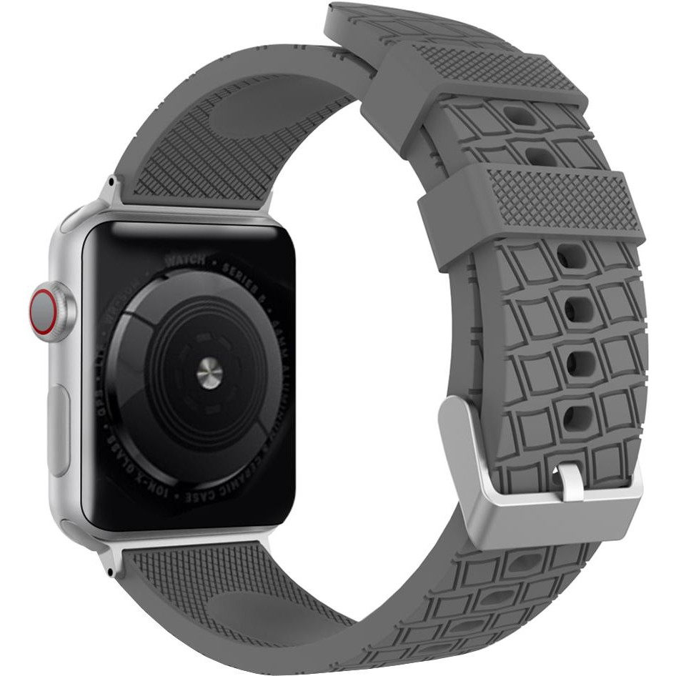 AHASTYLE Ремінець  для Apple Watch 38-40 мм Gray (AHA-0W340-GRY) - зображення 1