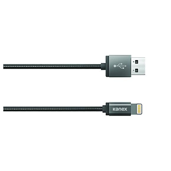 Kanex USB Cable to Lightning Premium DuraFlex 1.2m Space Gray (K157-1159-SG4F) - зображення 1
