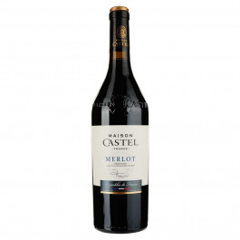 Castel Freres Вино Maison Castel Merlot червоне напівсухе 13%, 0.75 л (3211201046460)