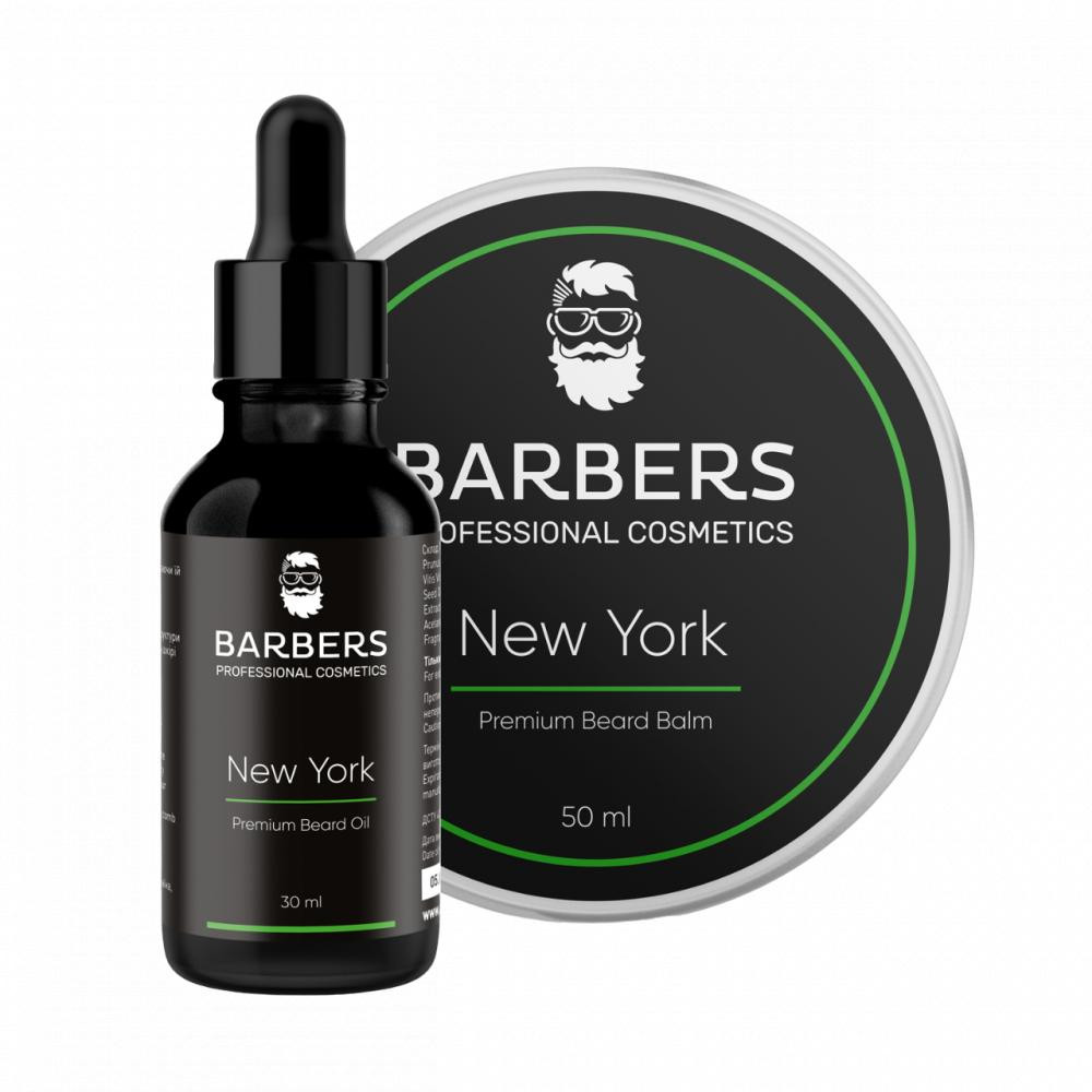 Barbers Professional Набір для догляду за бородою  New York 80 мл - зображення 1