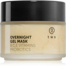 Two Cosmetics Overnight Gel Mask зволожуюча та поживна маска для обличчя з пробіотиками 100 мл