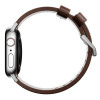 Nomad Ремешок  Modern Strap Silver/Brown for Apple Watch 44mm/42mm (NM1A4RSM00) - зображення 2